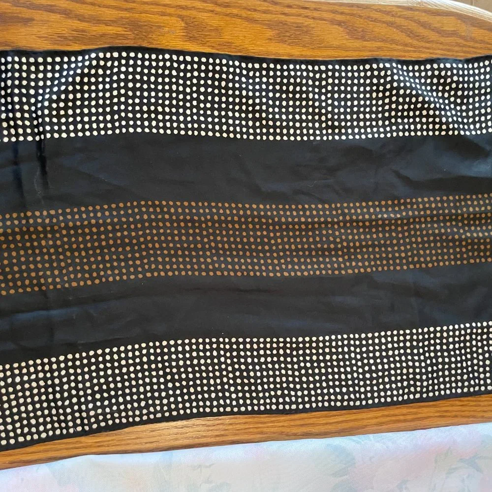 Saint Laurent 100% Silk Scarf - Picture 2 of 4
